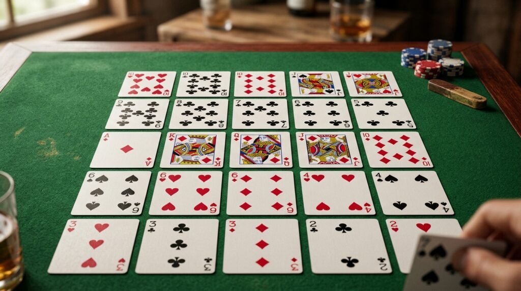 solitaire poker card games