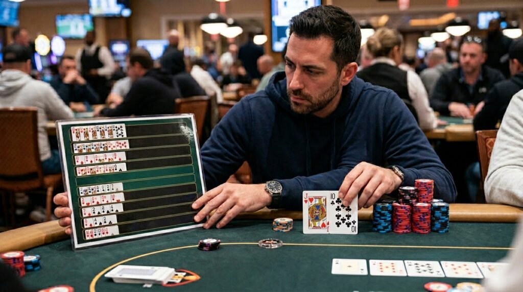 poker hand rankings chart printable