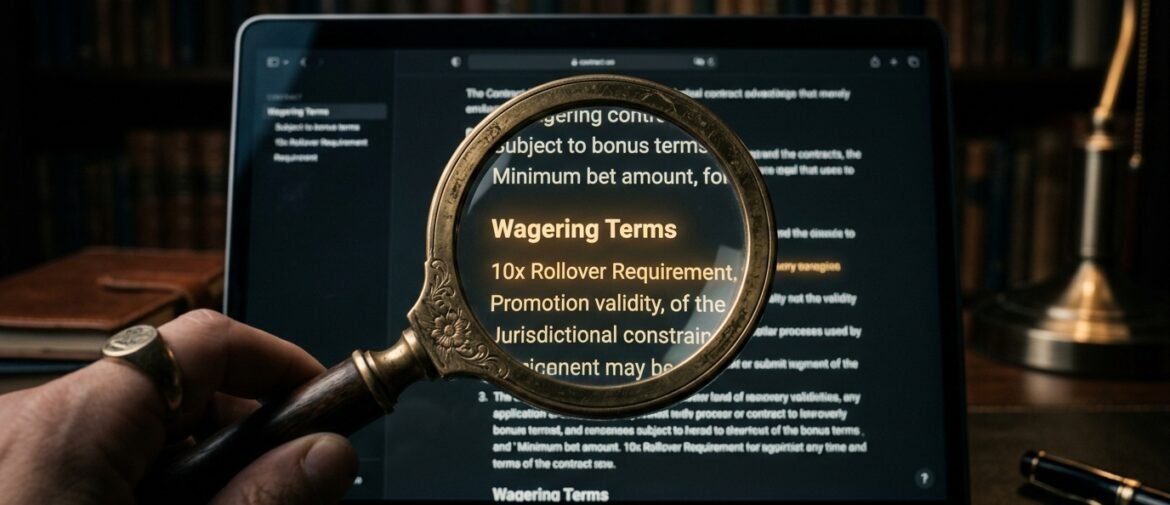 Casino Welcome Bonus Explained The Fine Print Nobody Reads But Should