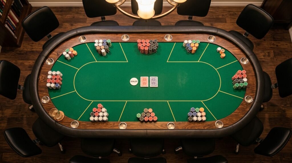 how many chips do you start with in poker