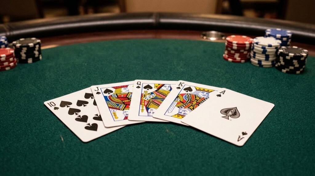 poker hand rankings in order