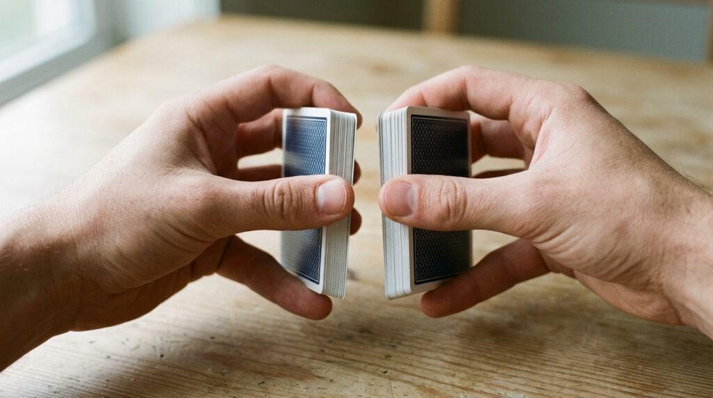 how to shuffle cards like a pro
